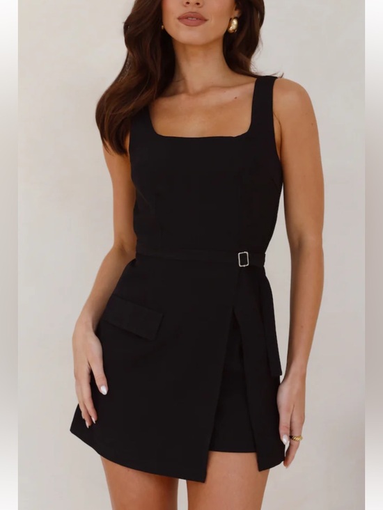 Hello Molly Dresses & Skirts - Hello Molly Beauty Editor Wrap Front Romper